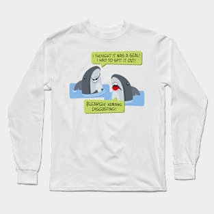 Shark snack Long Sleeve T-Shirt